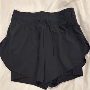 Women's Gymshark Black Athletic Shorts